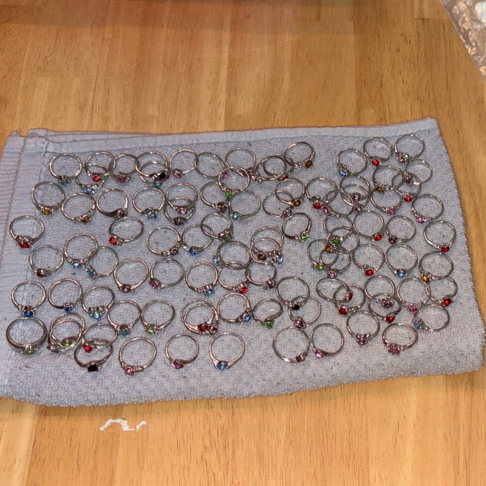 Colorful Gemstone Rings Collection